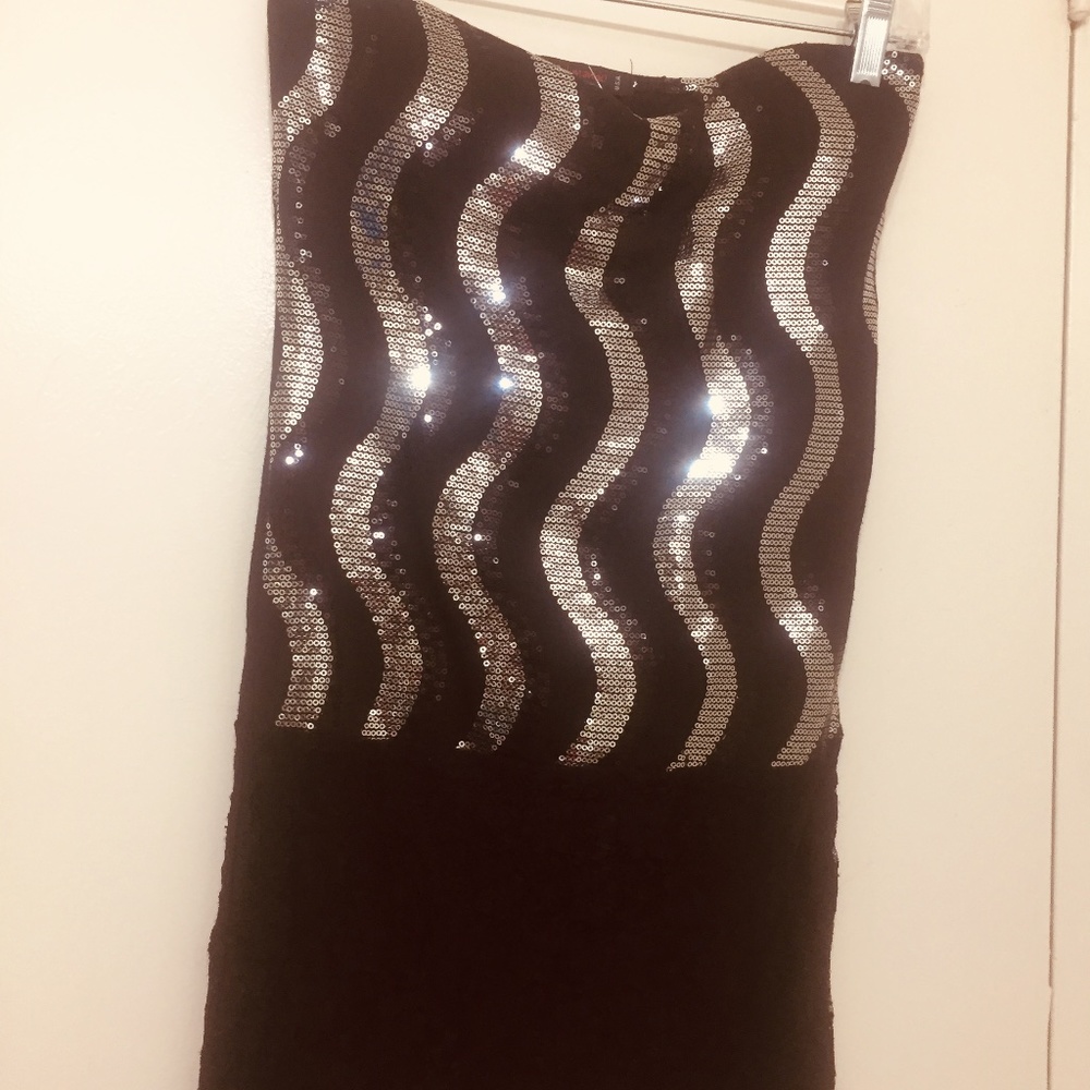mini dress with bling